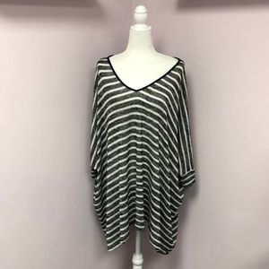 Sheer Knit One Size Fits Most Lily Blue Coverup